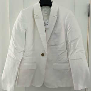 NWT JCREW blazer size 4 white